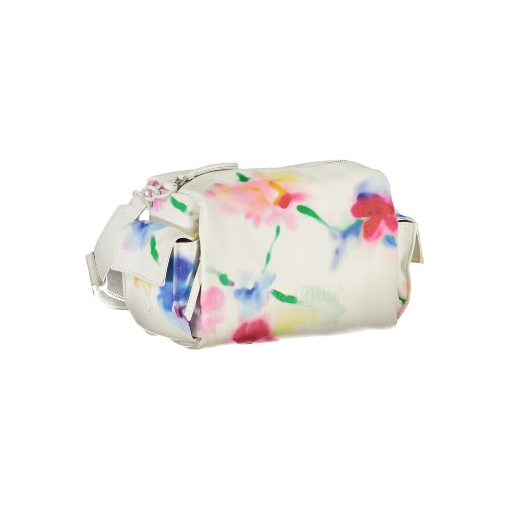 Desigual White Polyurethane Women Shoulder Bag