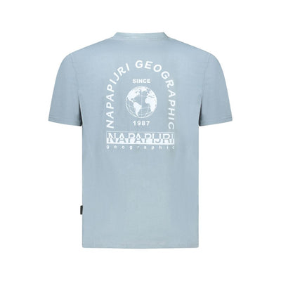 Napapijri Brown Cotton Men T-Shirt