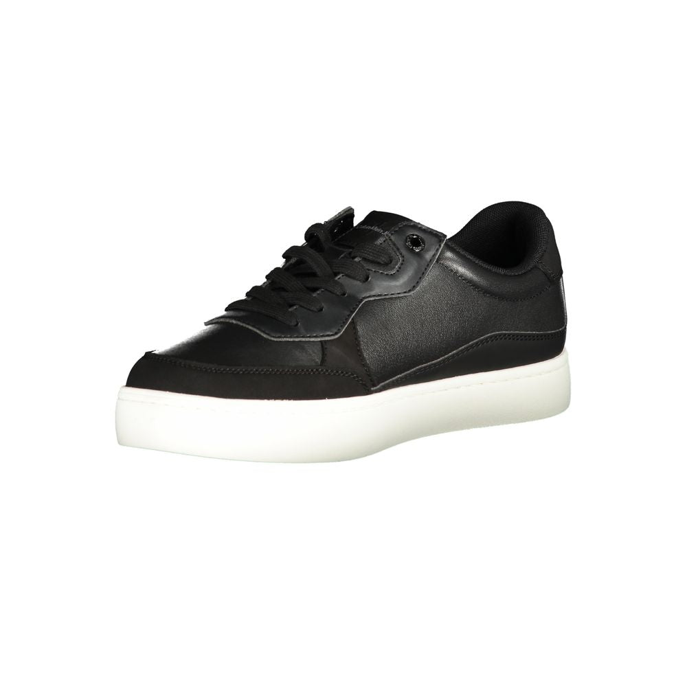 Calvin Klein Nero Polyurethane Men Sneaker