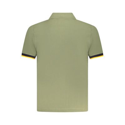 K-WAY Green Cotton Polo Shirt