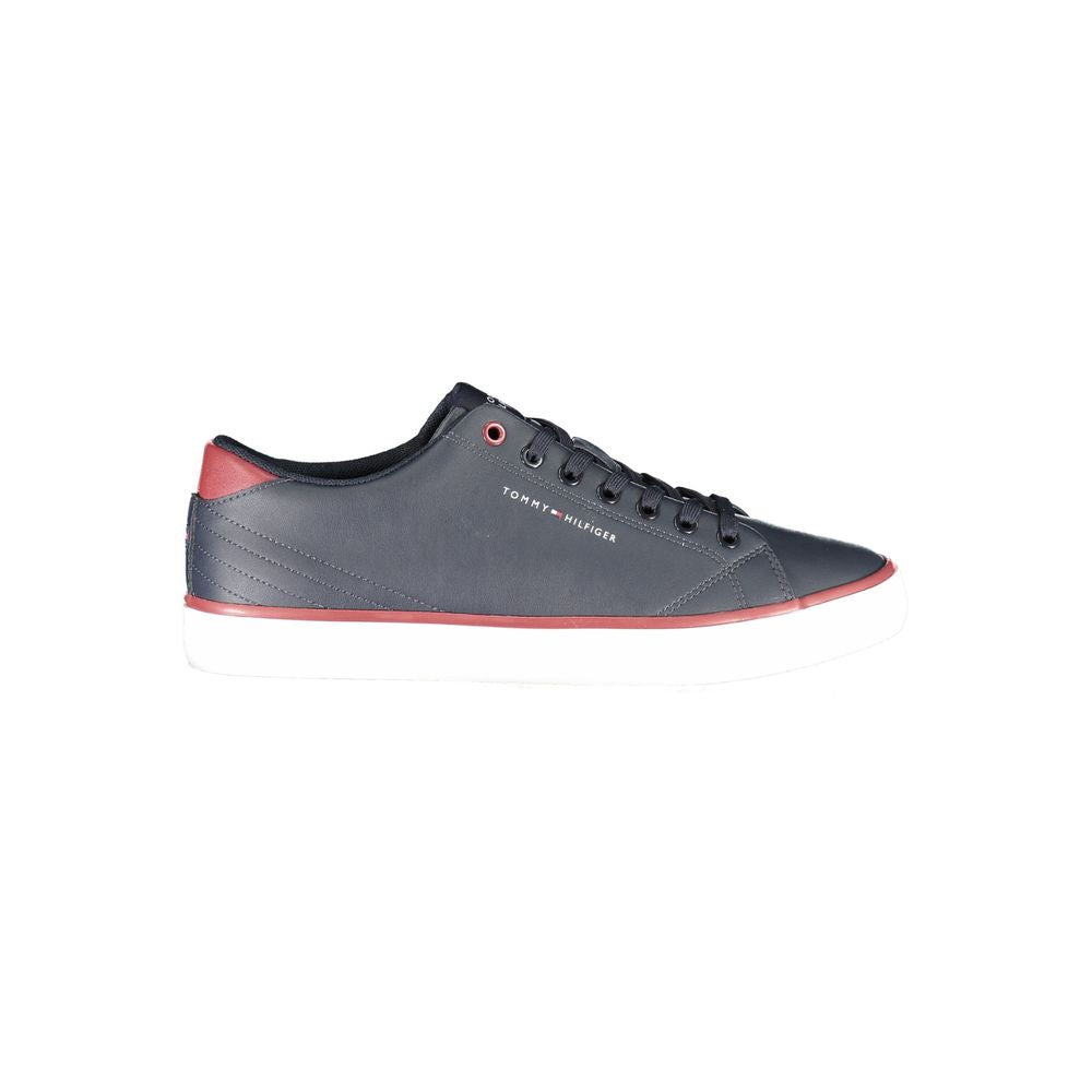 Tommy Hilfiger Blue Polyurethane Men Sneaker