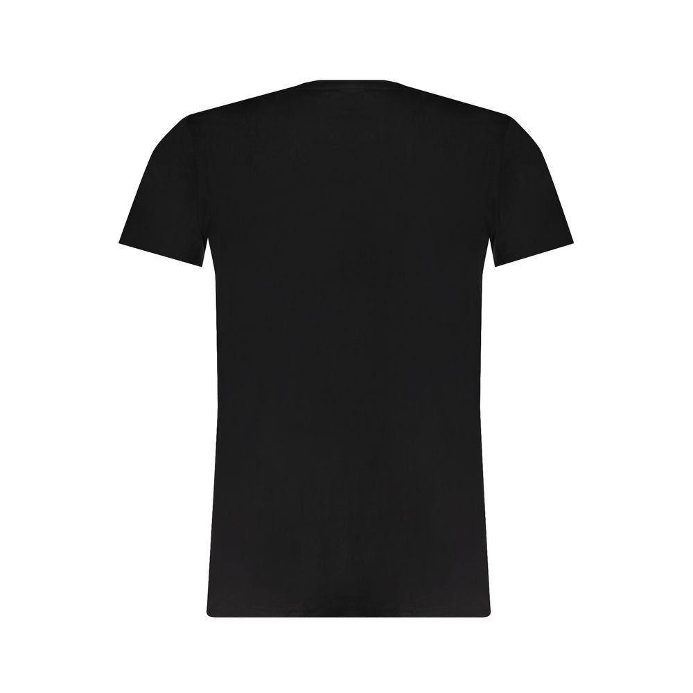 Trussardi Black Cotton Men T-Shirt