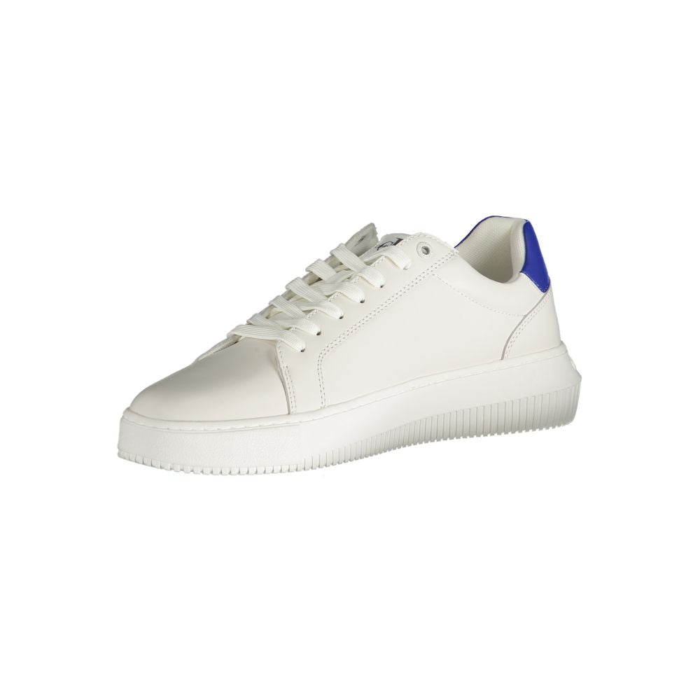 Calvin Klein White Leather Men Sneaker