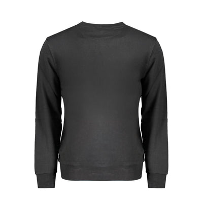 North Sails Black Cotton Men Sweater