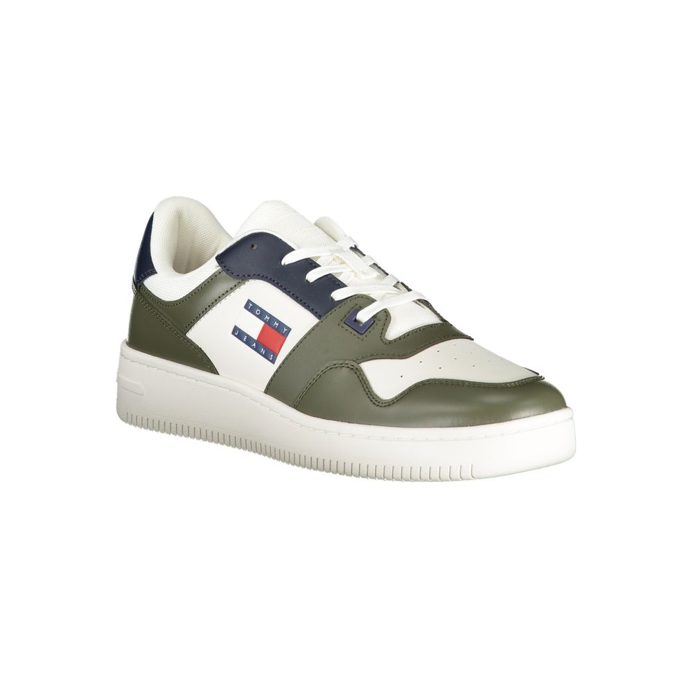 Tommy Hilfiger Verde Leather Men Sneaker