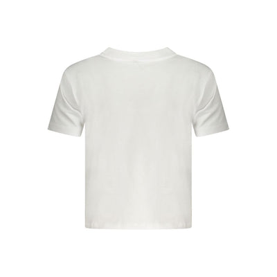 Calvin Klein White Cotton Women T-Shirt