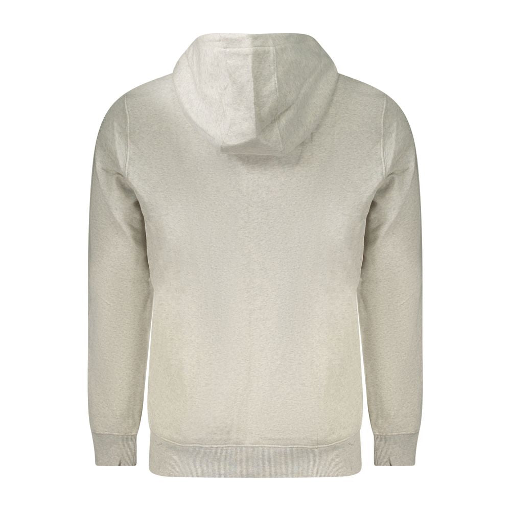 Tommy Hilfiger Grigio Cotton Men's Sweatshirt Hoodie
