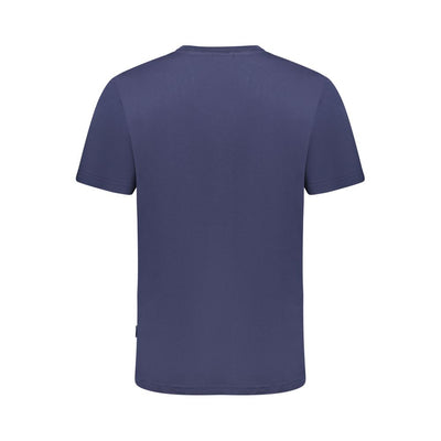 Fila Blue Cotton Men T-Shirt