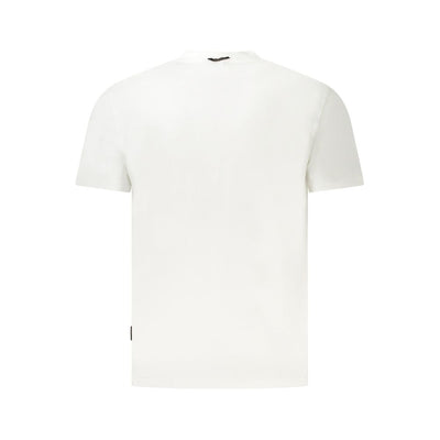 Napapijri White Cotton Men T-Shirt