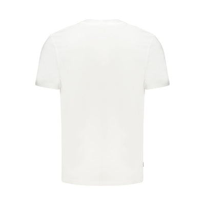 Timberland White Cotton Men T-Shirt