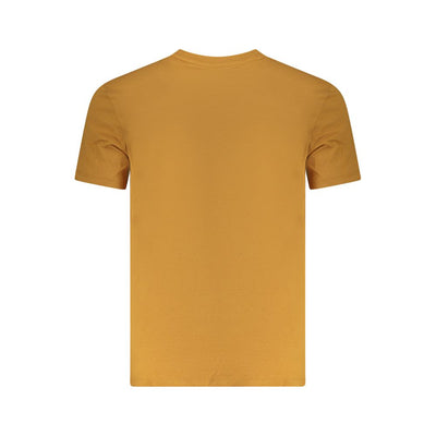 Timberland Brown Cotton Men T-Shirt