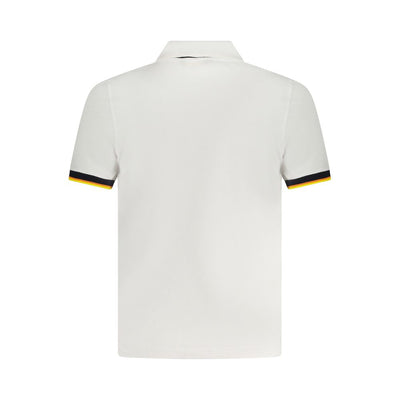 K-WAY White Cotton Polo Shirt