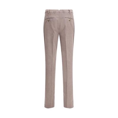 Brunello Cucinelli Gray Cotton Casual Pants