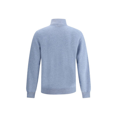 Brunello Cucinelli Light Blue Cashmere Cashmere Sweater
