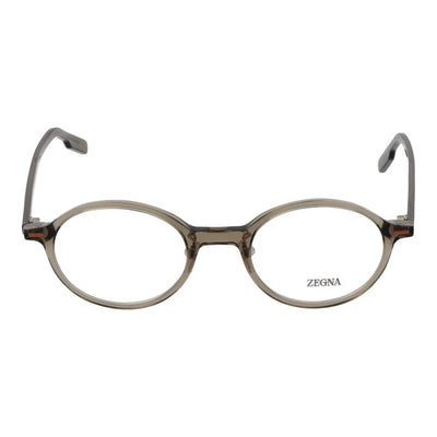 Ermenegildo Zegna Gray Plastic Glasses (Frames)