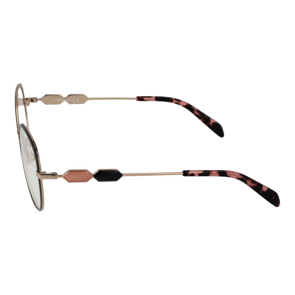 Emilio Pucci Black Metal Glasses (Frames)