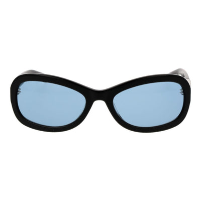 GCDS Black Acetate Sunglasses