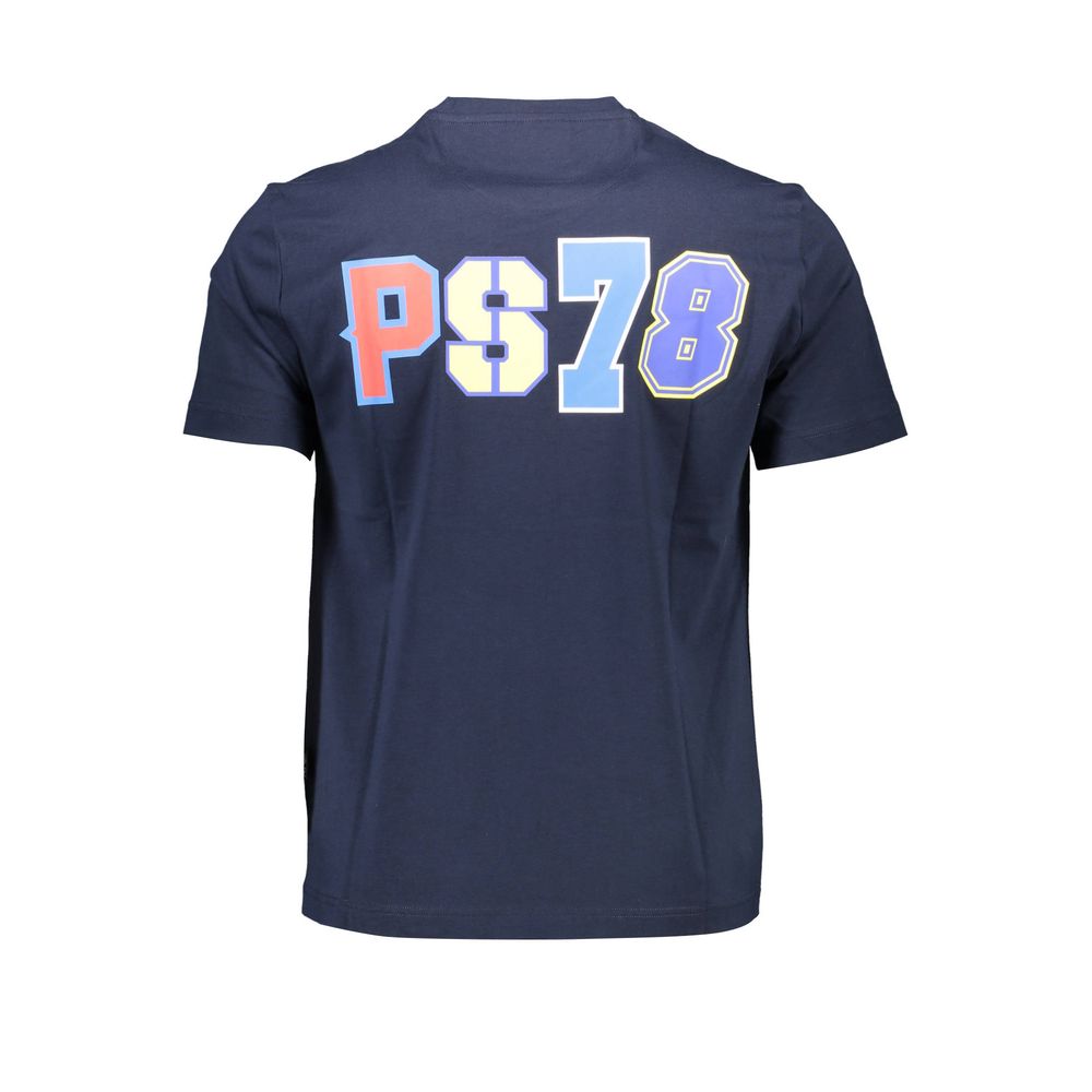 Plein Sport Blue Cotton Men's T-Shirt - BrandFit 88