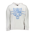 Plein Sport White Cotton Men's Hooded Sweatshirt - BrandFit 88