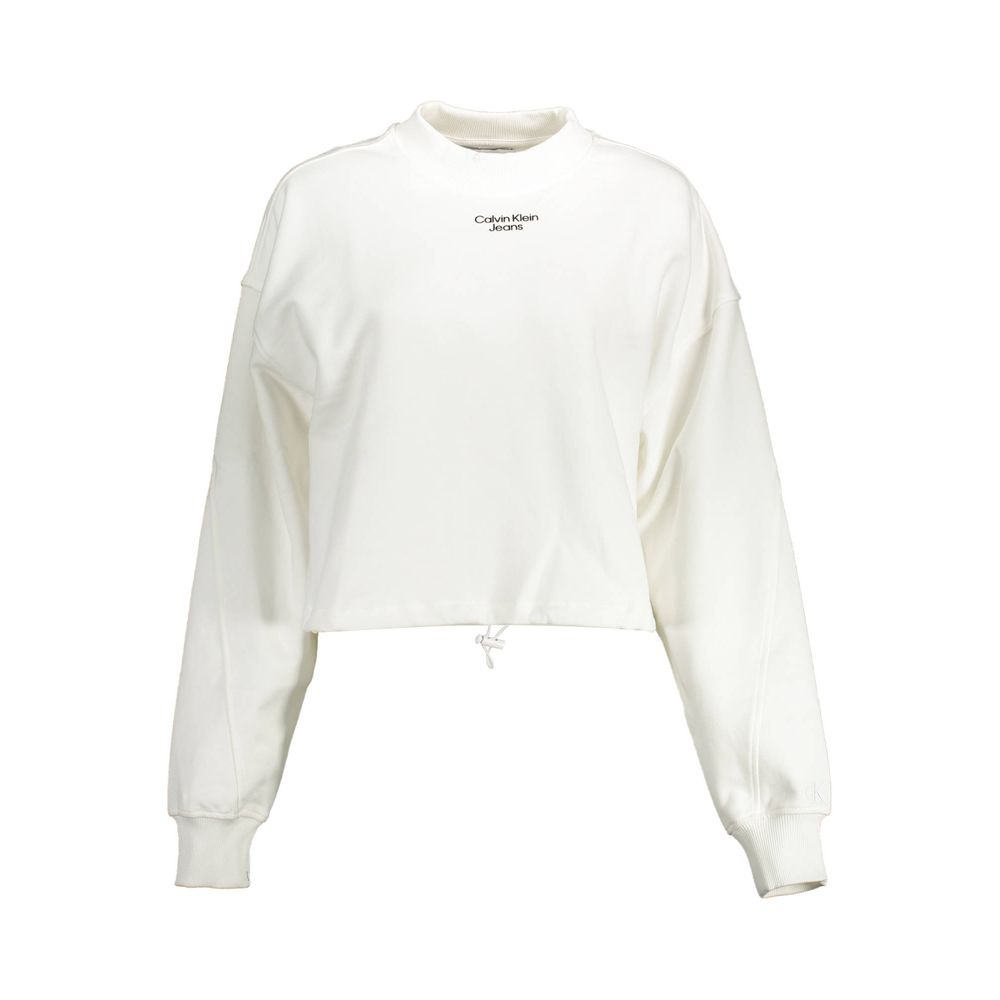 Calvin Klein Bianco Cotton Woman Sweatshirt - BrandFit 88