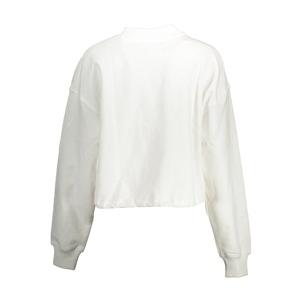 Calvin Klein Bianco Cotton Woman Sweatshirt - BrandFit 88