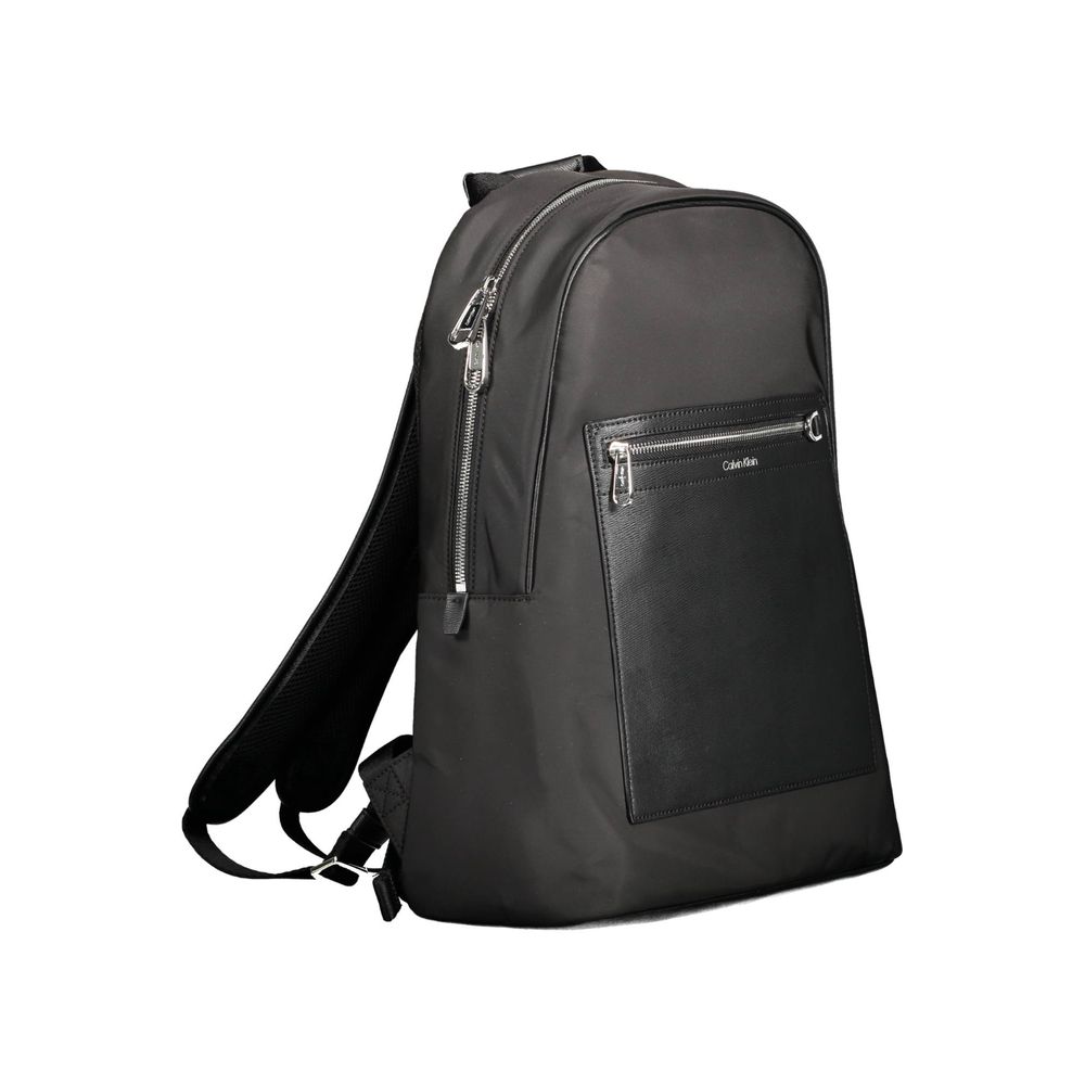 Calvin Klein Black Polyester Men Backpack - BrandFit 88
