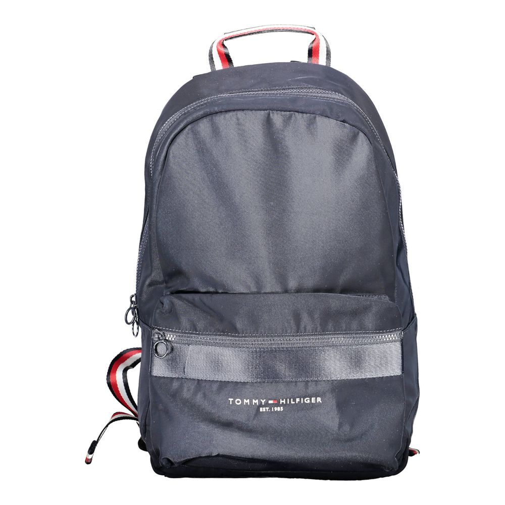 Tommy Hilfiger Blue Polyester Men Backpack - BrandFit 88