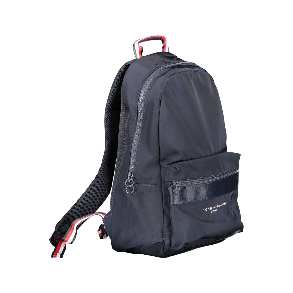 Tommy Hilfiger Blue Polyester Men Backpack - BrandFit 88