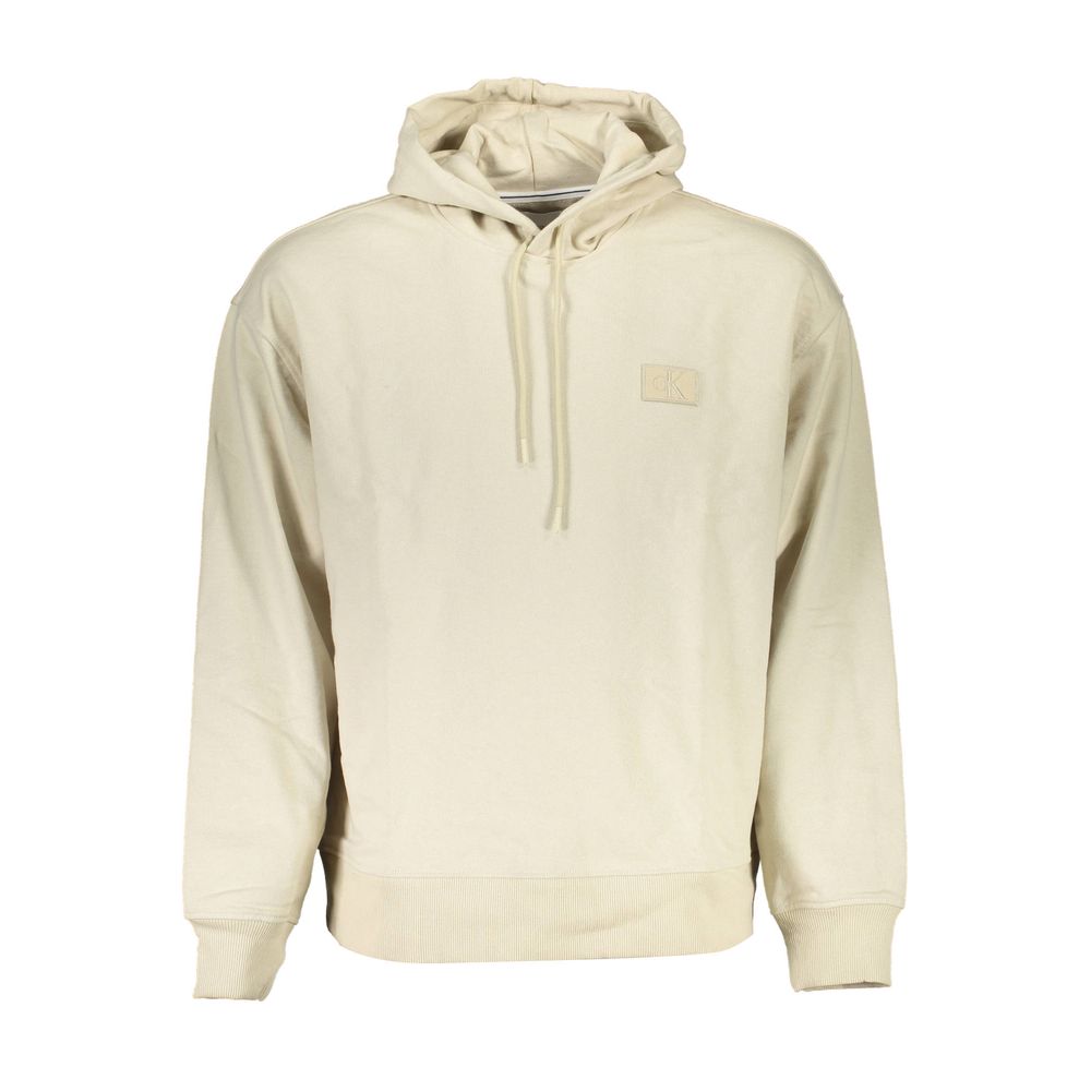 Calvin Klein Beige Cotton Mens Sweatshirt