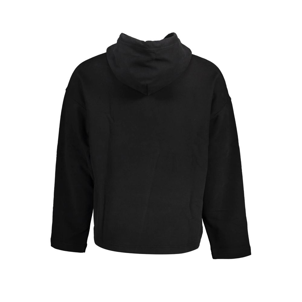 Calvin Klein Black Cotton Men Sweatshirt