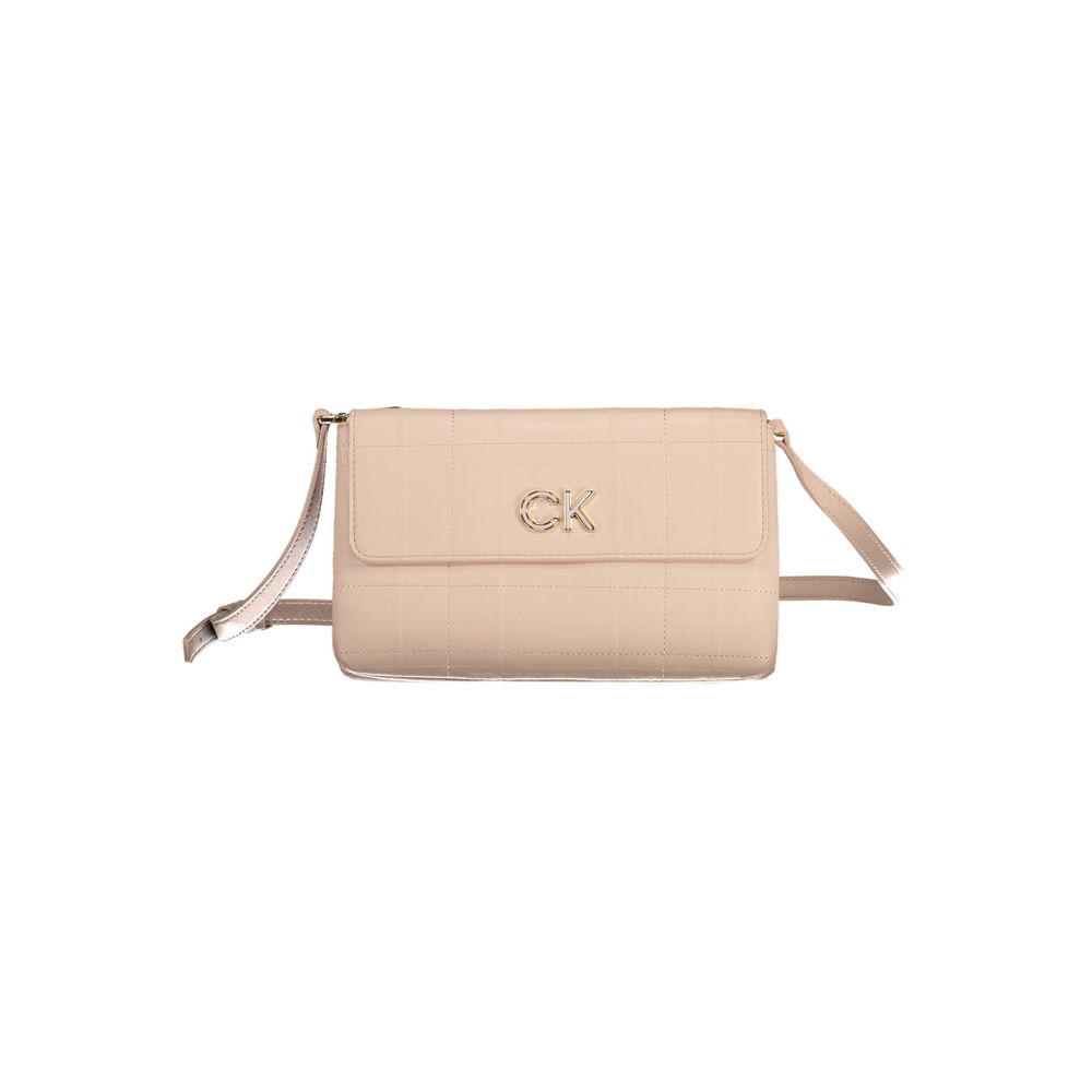 Calvin Klein Rosa Polyurethane Women Handbag - BrandFit 88