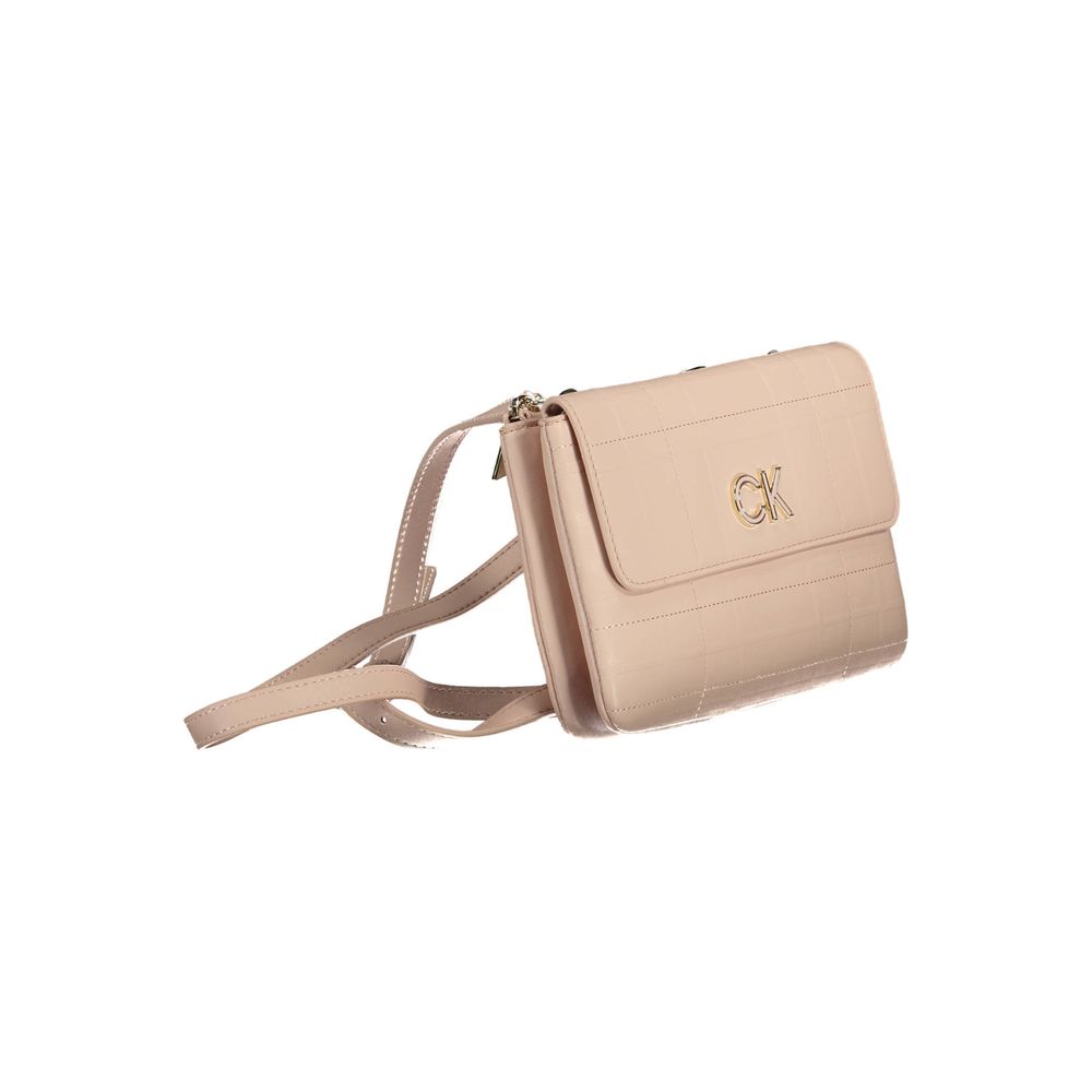 Calvin Klein Rosa Polyurethane Women Handbag - BrandFit 88