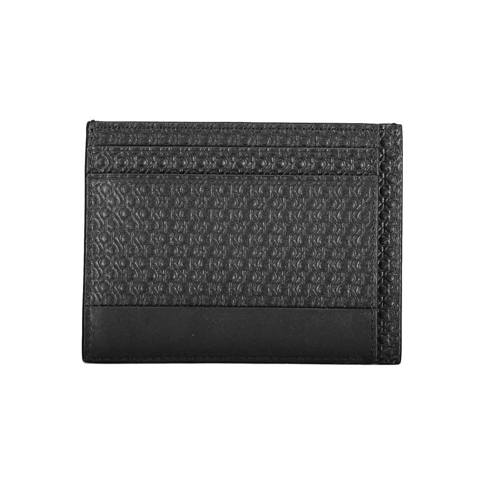 Calvin Klein Black Polyester Men's Shoulder Bag