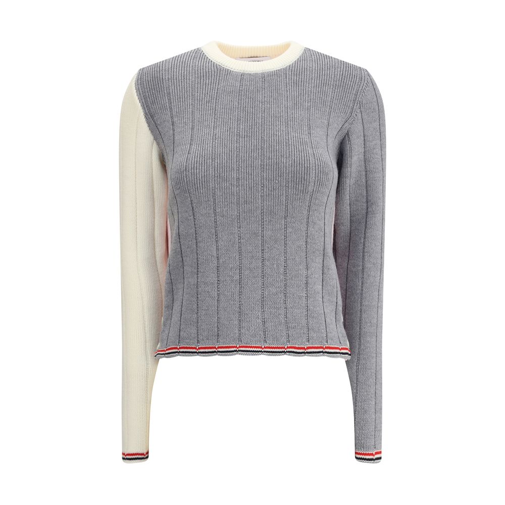 Thom Browne Multicolor Fleece Wool Sweatshirt