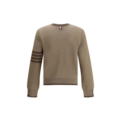 Thom Browne Brown Cotton Sweatshirt