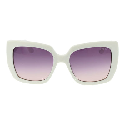 Guess White Acetate Sunglasses