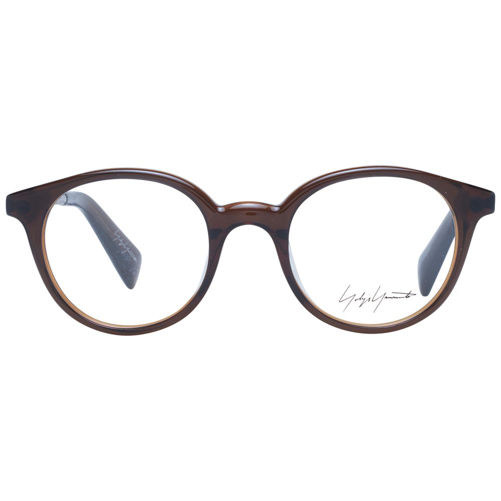Yohji Yamamoto Brown Acetate Glasses (Frames)
