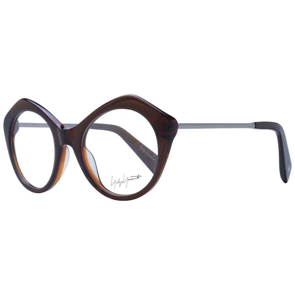 Yohji Yamamoto Brown Acetate Glasses (Frames)