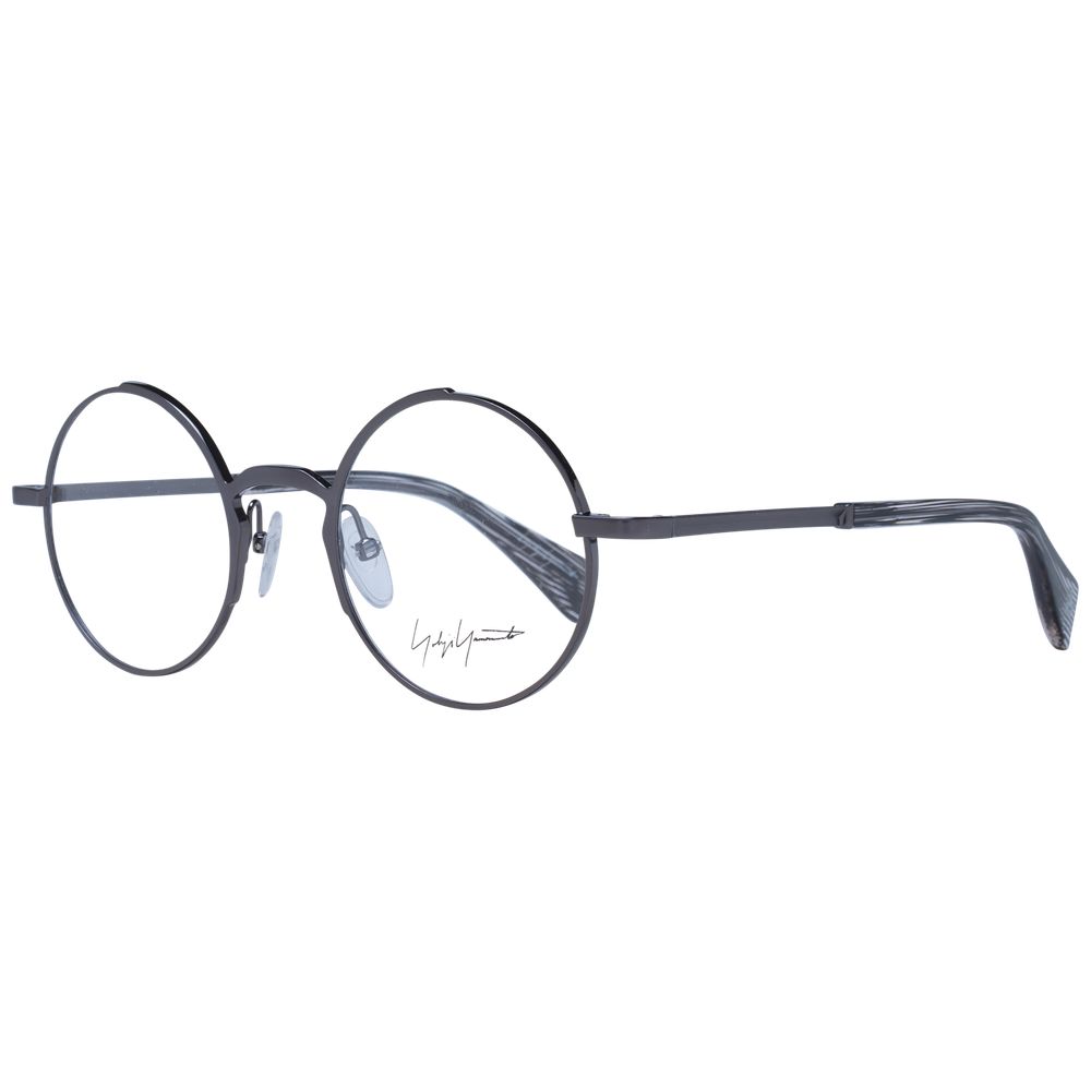 Yohji Yamamoto Gray Metal Glasses (Frames)