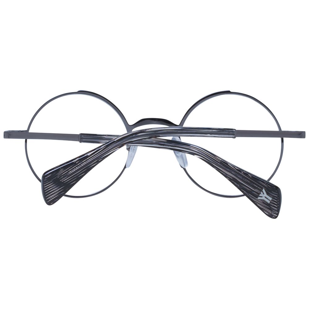 Yohji Yamamoto Gray Metal Glasses (Frames)