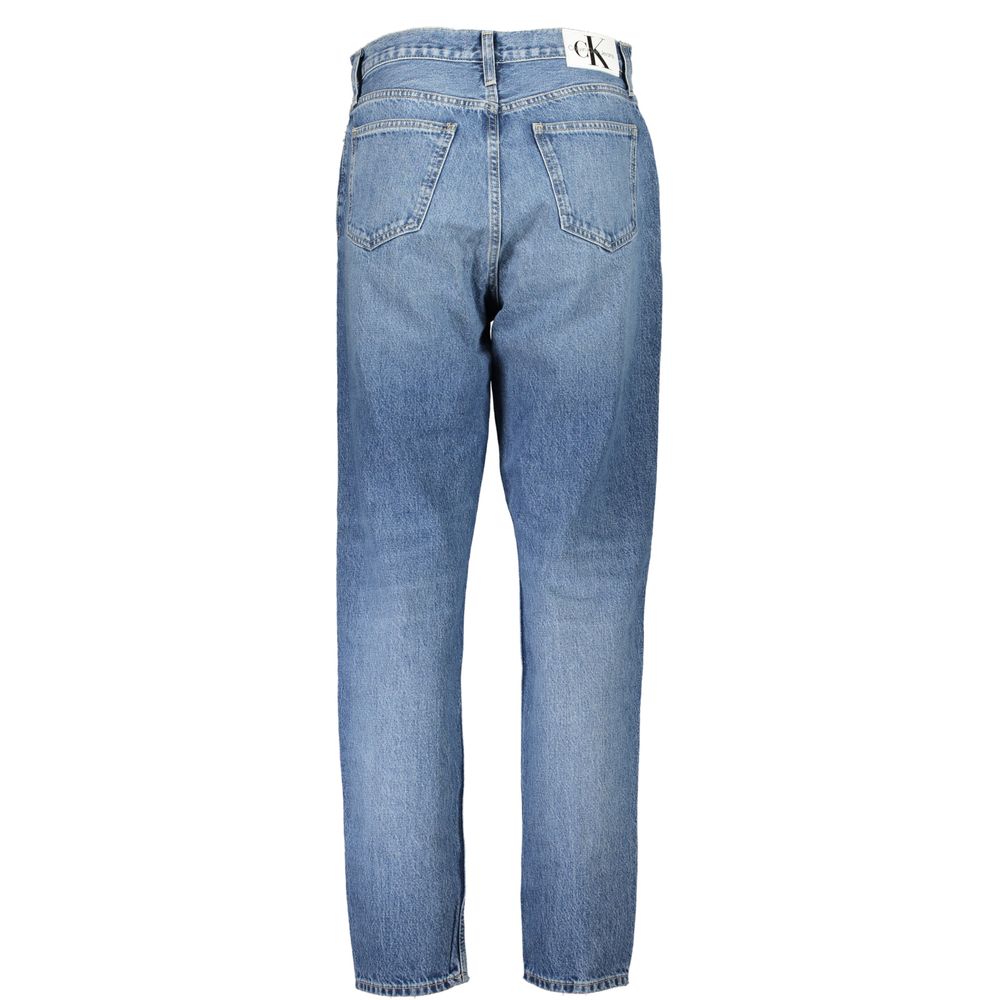 Calvin Klein Blu Cotton Women Jeans