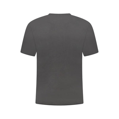 K-WAY Black Cotton Men T-Shirt