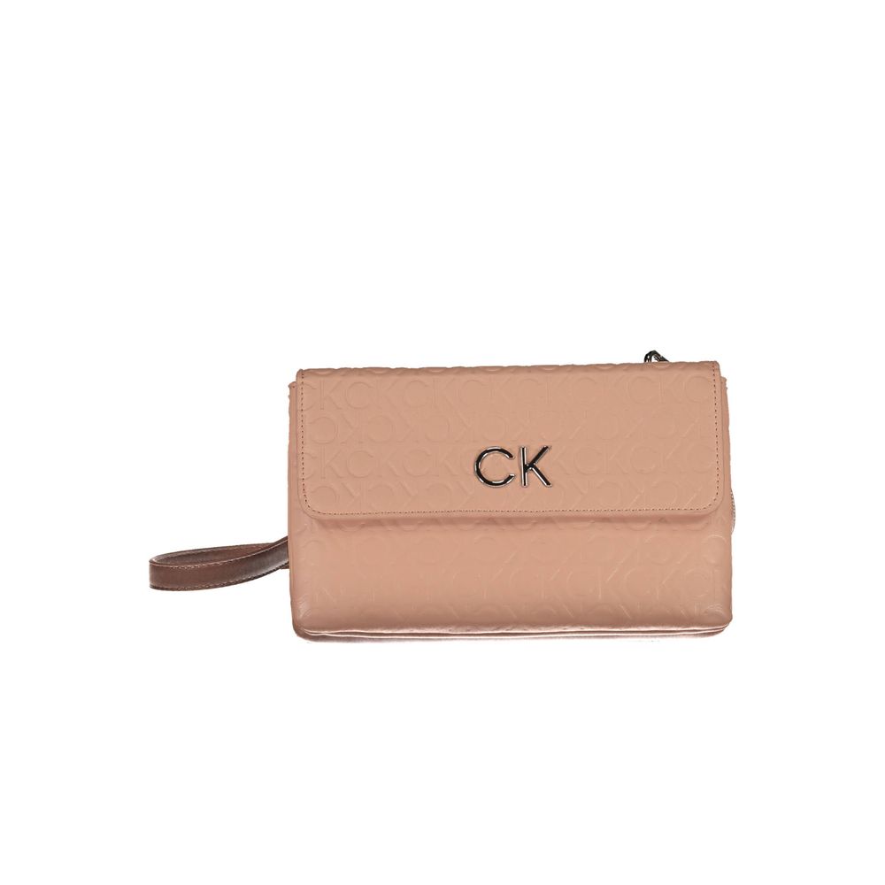 Calvin Klein Rosa Polyester Women Shoulder Bag
