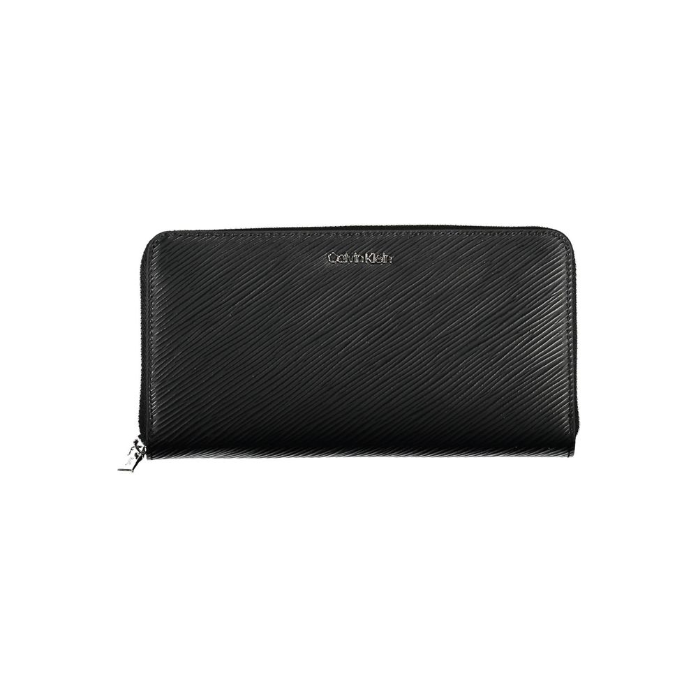 Calvin Klein Black Polyurethane Women Wallet - BrandFit 88
