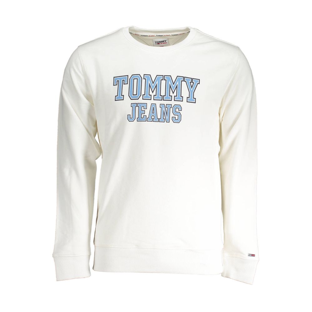 Tommy Hilfiger Bianco Cotton Mens Sweatshirt