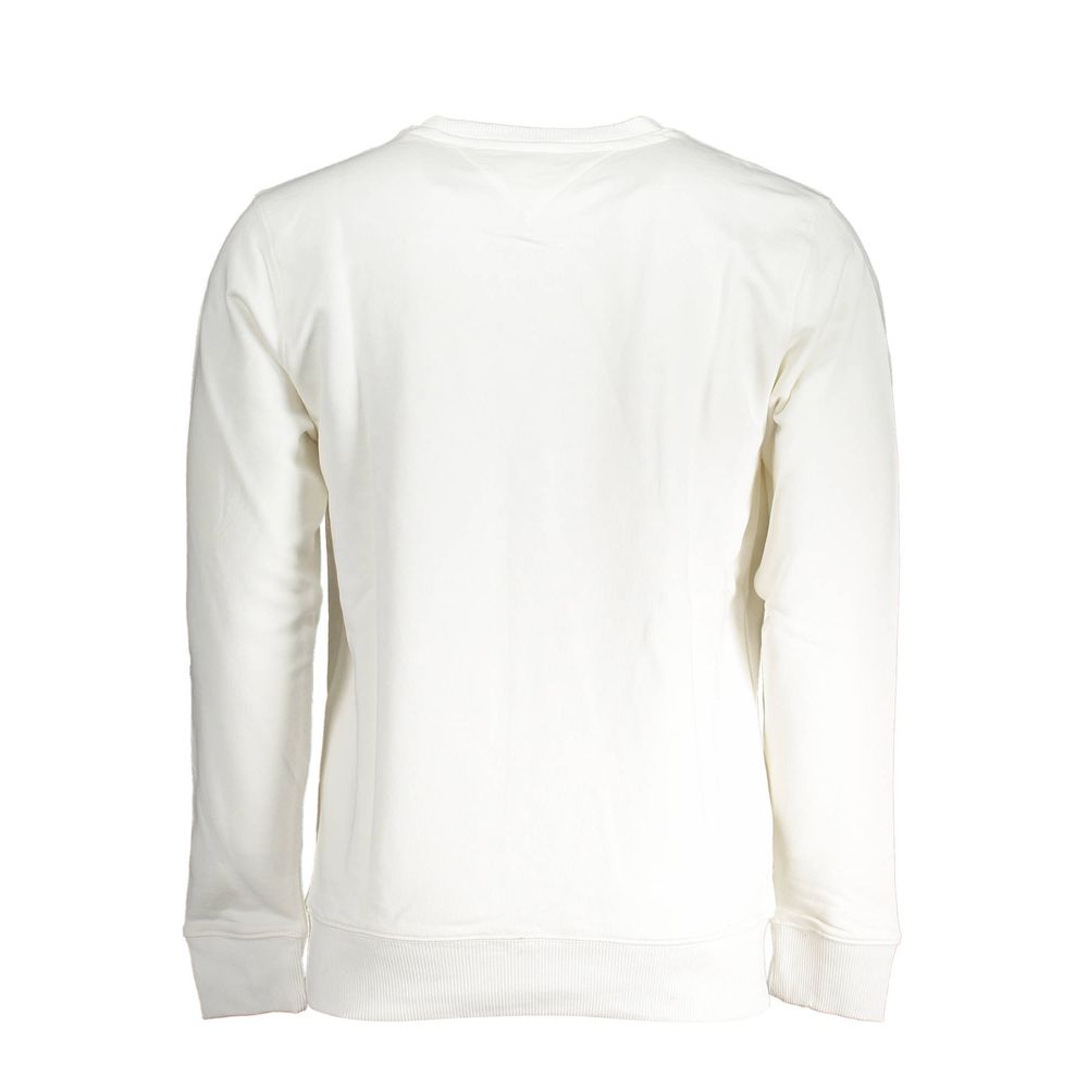 Tommy Hilfiger Bianco Cotton Mens Sweatshirt