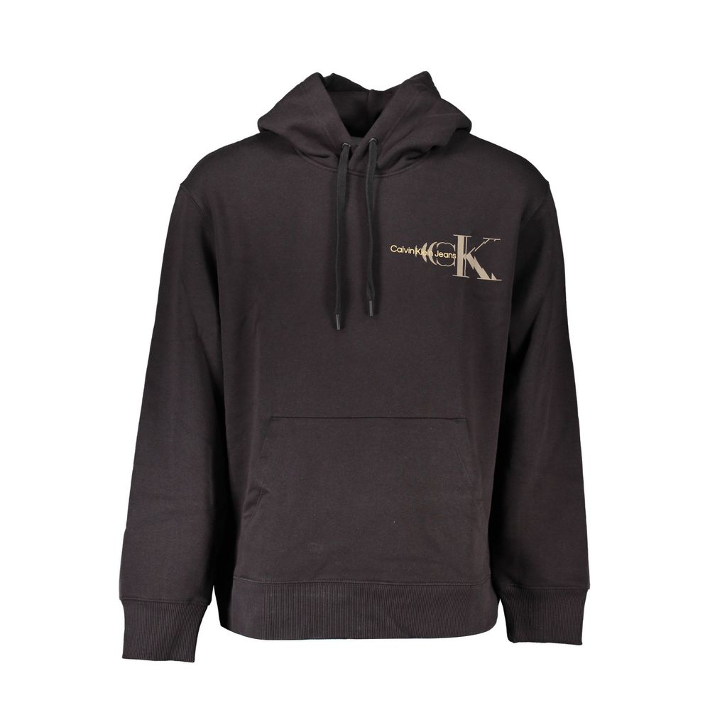 Calvin Klein Black Cotton Men's Hoodie
