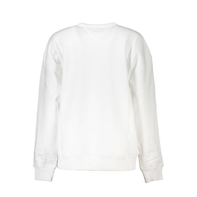Tommy Hilfiger White Cotton Sweatshirt