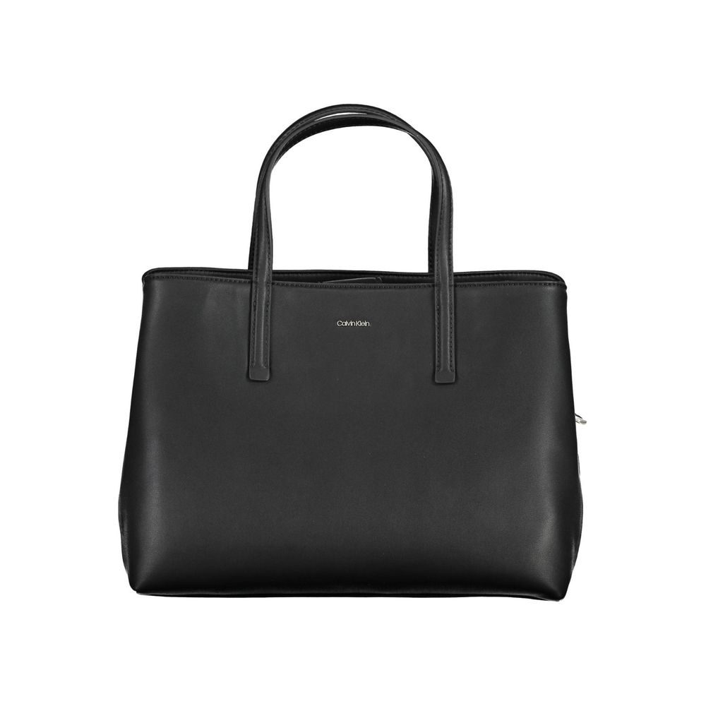 Calvin Klein Black Polyurethane Women Handbag