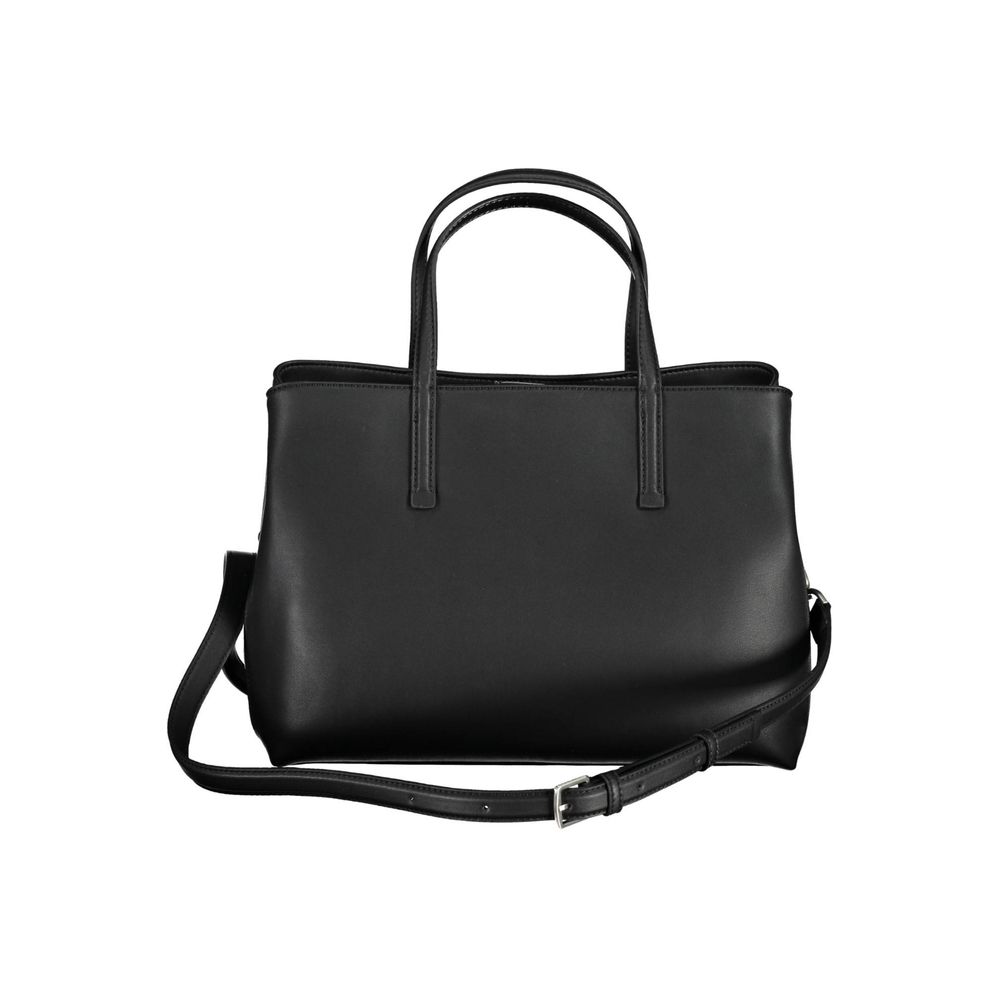 Calvin Klein Black Polyurethane Women Handbag